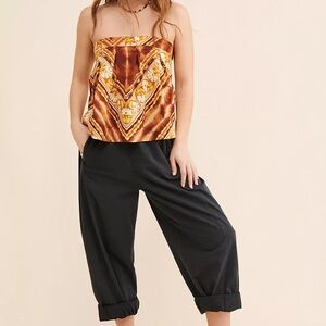 Kendra Print Strapless Top Free People